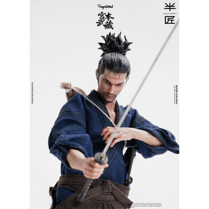 (Pre-order) Half Craft Studio Musashi Miyamoto (Vagabond)  1/12 Scale Action Figure