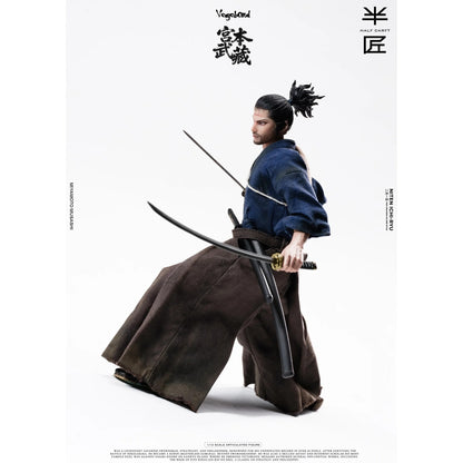 (Pre-order) Half Craft Studio Musashi Miyamoto (Vagabond)  1/12 Scale Action Figure
