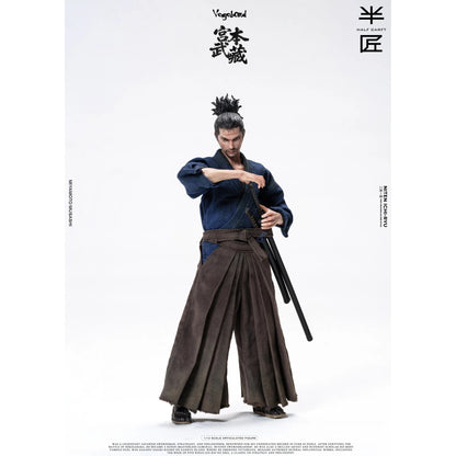 (Pre-order) Half Craft Studio Musashi Miyamoto (Vagabond)  1/12 Scale Action Figure