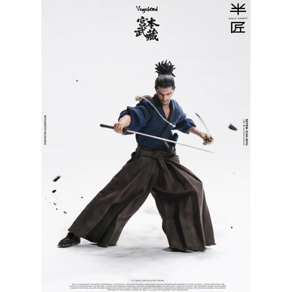 (Pre-order) Half Craft Studio Musashi Miyamoto (Vagabond)  1/12 Scale Action Figure