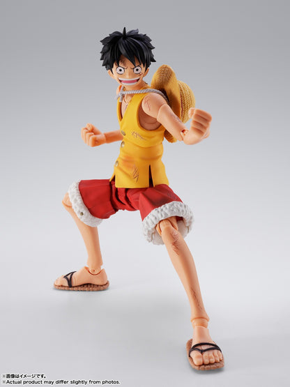 Bandai S.H.Figuarts One Piece Monkey D. Luffy - Marineford Ver. 1/12 Action Figure
