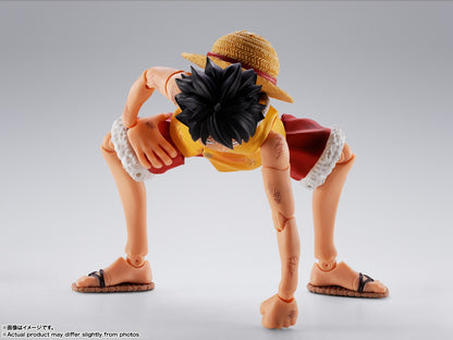 Bandai S.H.Figuarts One Piece Monkey D. Luffy - Marineford Ver. 1/12 Action Figure