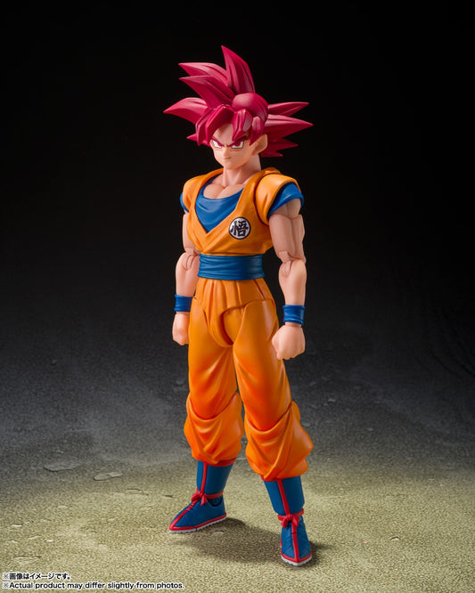 S.H.FIGUARTS: Dragon Ball Super - Super Saiyan God Son Goku (God Aura) Action Figure