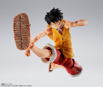 Bandai S.H.Figuarts One Piece Monkey D. Luffy - Marineford Ver. 1/12 Action Figure