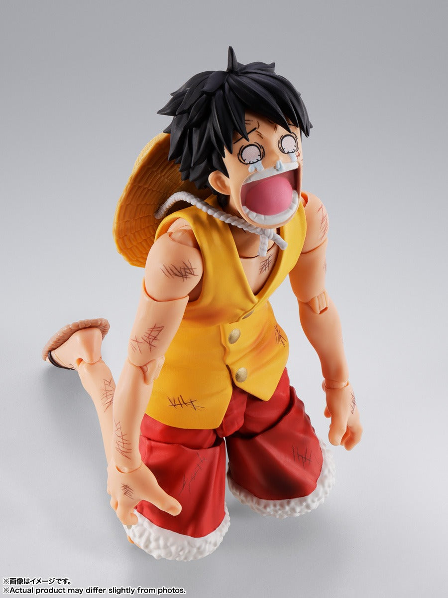 Bandai S.H.Figuarts One Piece Monkey D. Luffy - Marineford Ver. 1/12 Action Figure