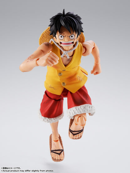 Bandai S.H.Figuarts One Piece Monkey D. Luffy - Marineford Ver. 1/12 Action Figure