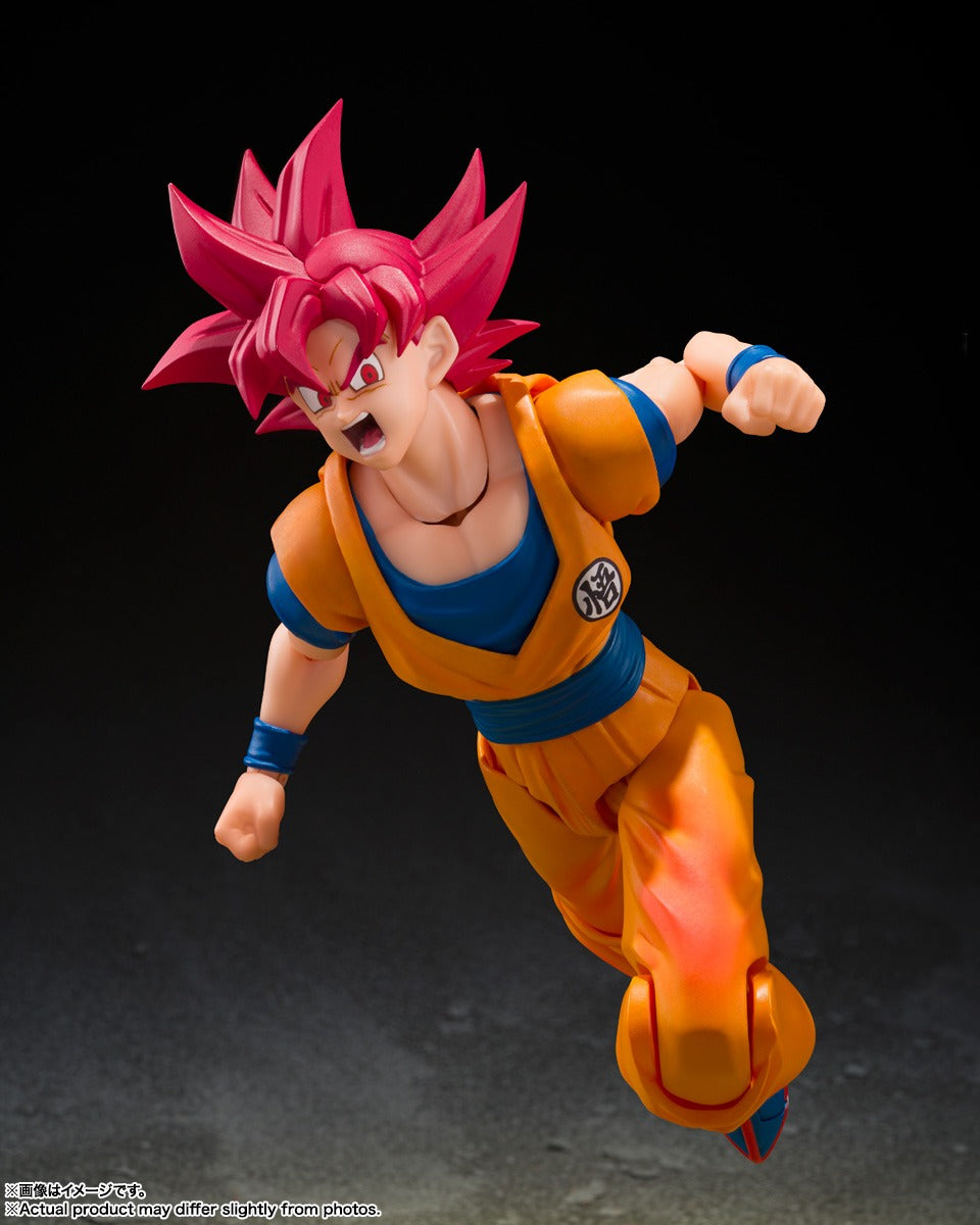 S.H.FIGUARTS: Dragon Ball Super - Super Saiyan God Son Goku (God Aura) Action Figure