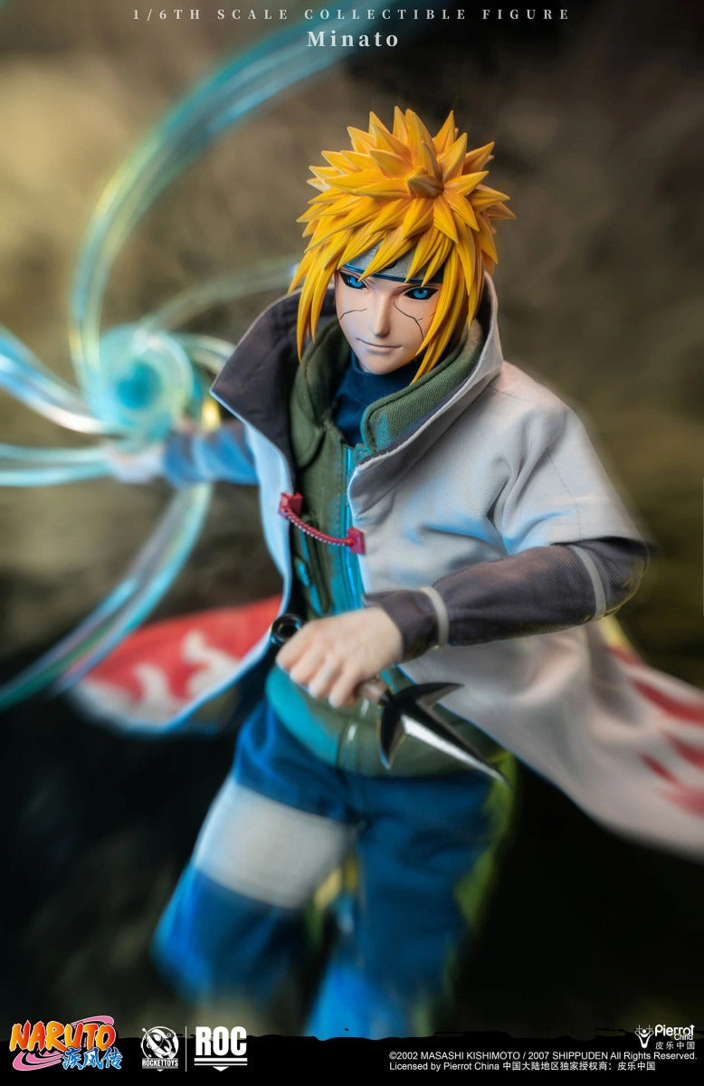 (Pre-order) Naruto Shippuden – Rocket Toys ROC-015 1/6 Minato Namikaze Fourth Hokage Ver. – 1/6 Action Figure