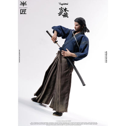 (Pre-order) Half Craft Studio Musashi Miyamoto (Vagabond)  1/12 Scale Action Figure