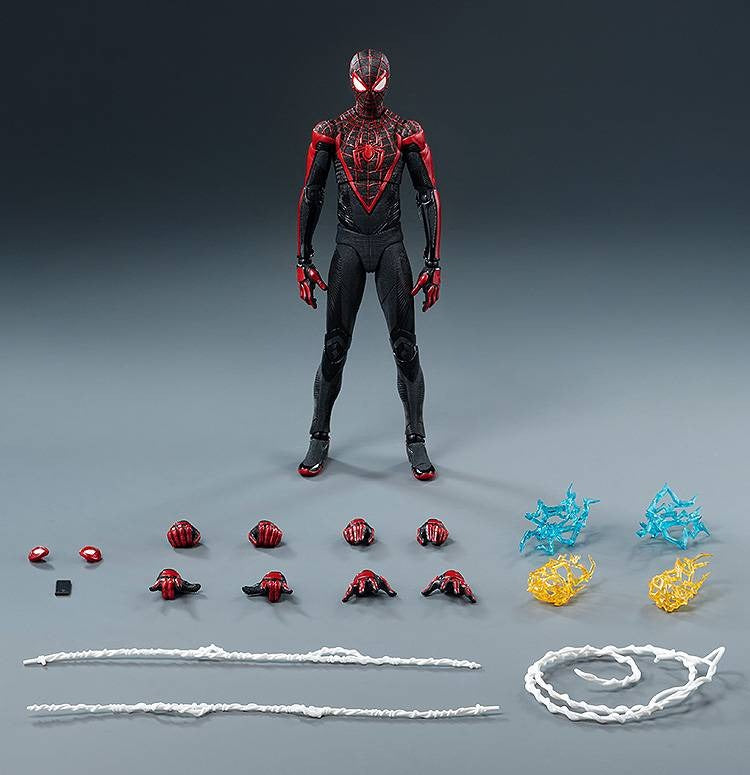 (Pre-order) threezero DLX Marvel's Spider-Man 2 - Spider-Man (Miles Morales) Upgraded Suit Version 1/12 Scale Action Figure