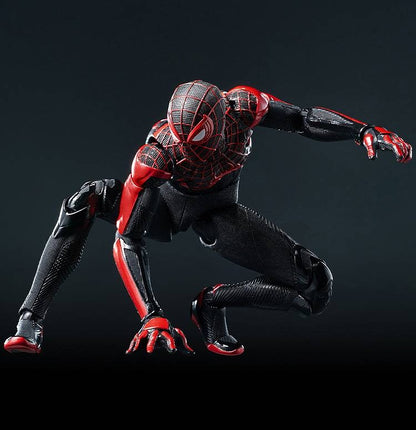 (Pre-order) threezero DLX Marvel's Spider-Man 2 - Spider-Man (Miles Morales) Upgraded Suit Version 1/12 Scale Action Figure