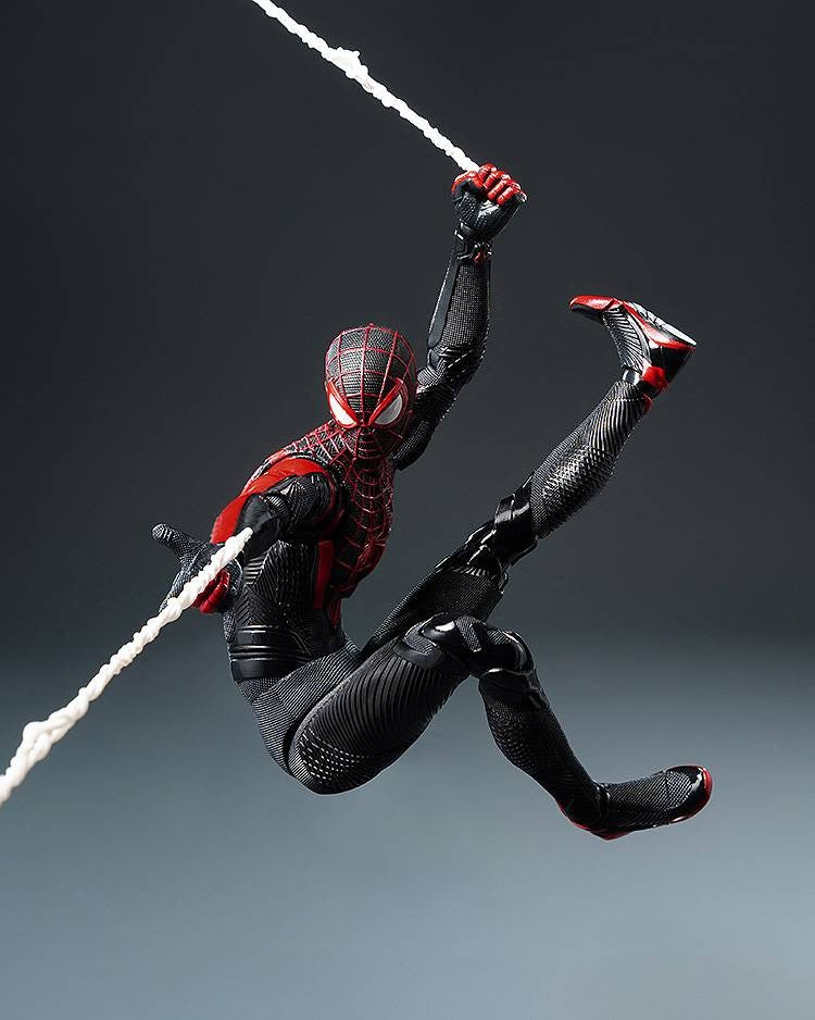 (Pre-order) threezero DLX Marvel's Spider-Man 2 - Spider-Man (Miles Morales) Upgraded Suit Version 1/12 Scale Action Figure