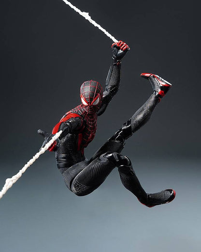 (Pre-order) threezero DLX Marvel's Spider-Man 2 - Spider-Man (Miles Morales) Upgraded Suit Version 1/12 Scale Action Figure