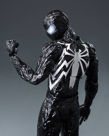 (Pre-order) threezero DLX Marvel's Spider-Man 2 - Spider-Man Symbiote Suit (Peter Parker) 1/12 Scale Action Figure