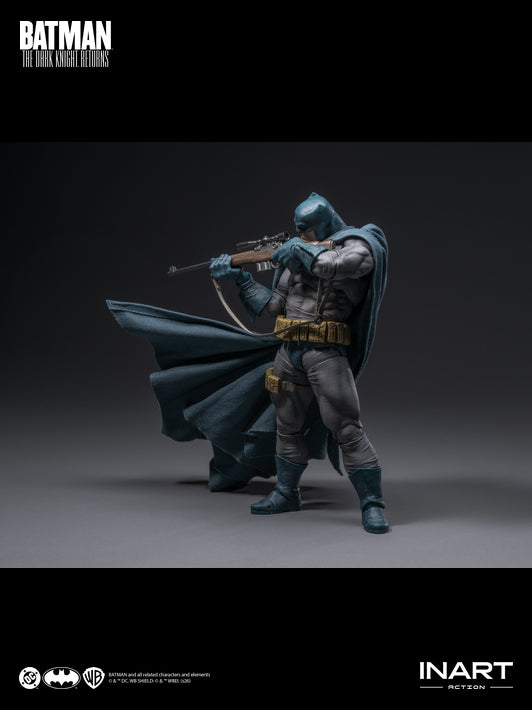 INART Batman The Dark Knight Returns Blue Suit 1/12 action figure view 9 – SugoiCollectible New Zealand