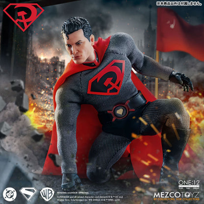 (Pre-order) Mezco One:12 Collective Superman Red Son Edition 1/12 Scale Action Figure