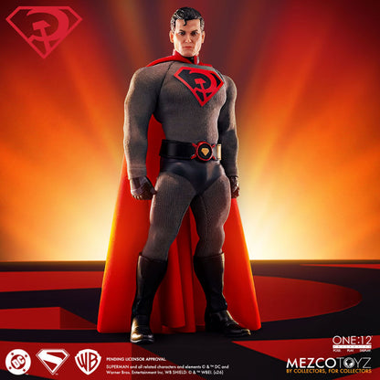 (Pre-order) Mezco One:12 Collective Superman Red Son Edition 1/12 Scale Action Figure