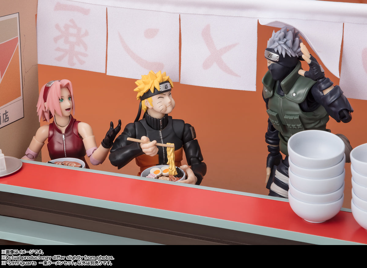 Bandai Naruto: Shippuden S.H.Figuarts Ichiraku Ramen Set