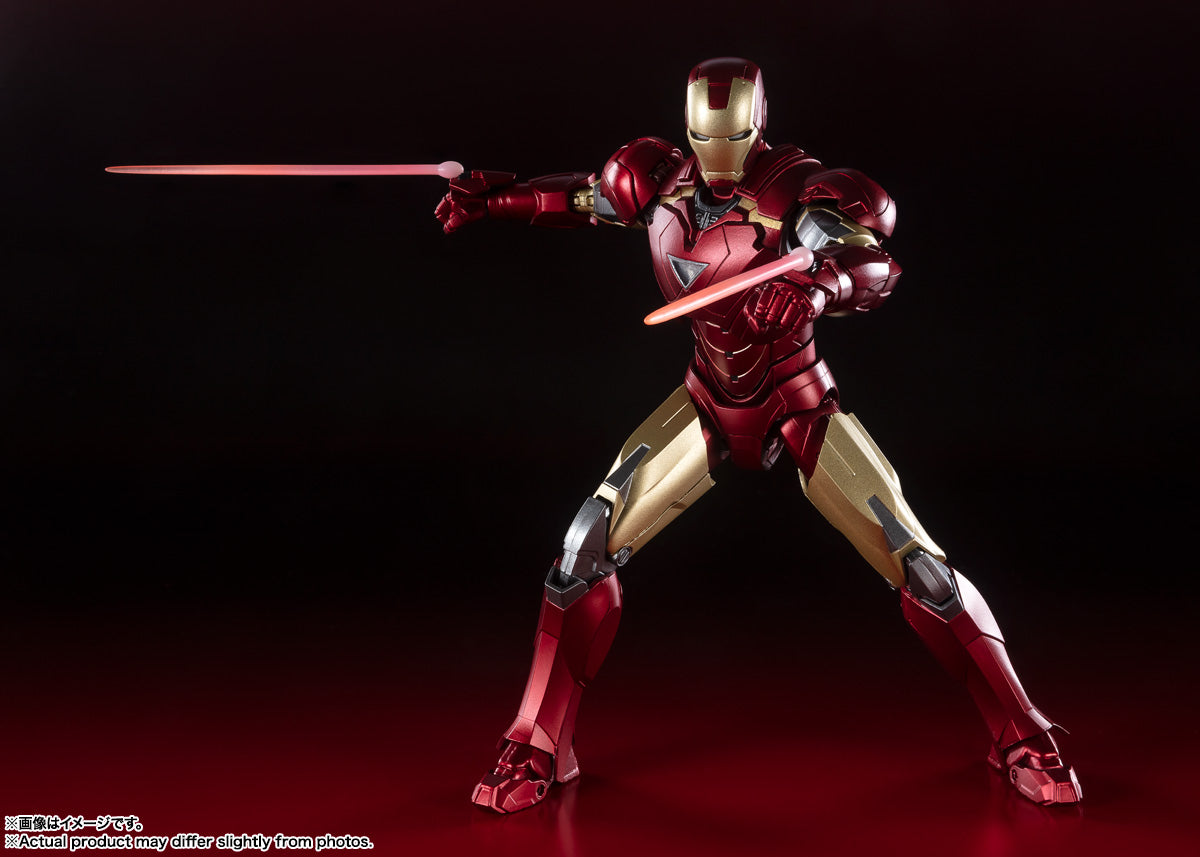 Bandai Spirits S.H.Figuarts Iron Man Mark 6 (The Infinity Saga) 1/12 Action Figure