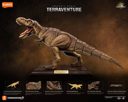 (Pre-order) Blokees Jurassic World Tyrannosaurus Rex Terraventure TL01 1/35 Scale Model Kit