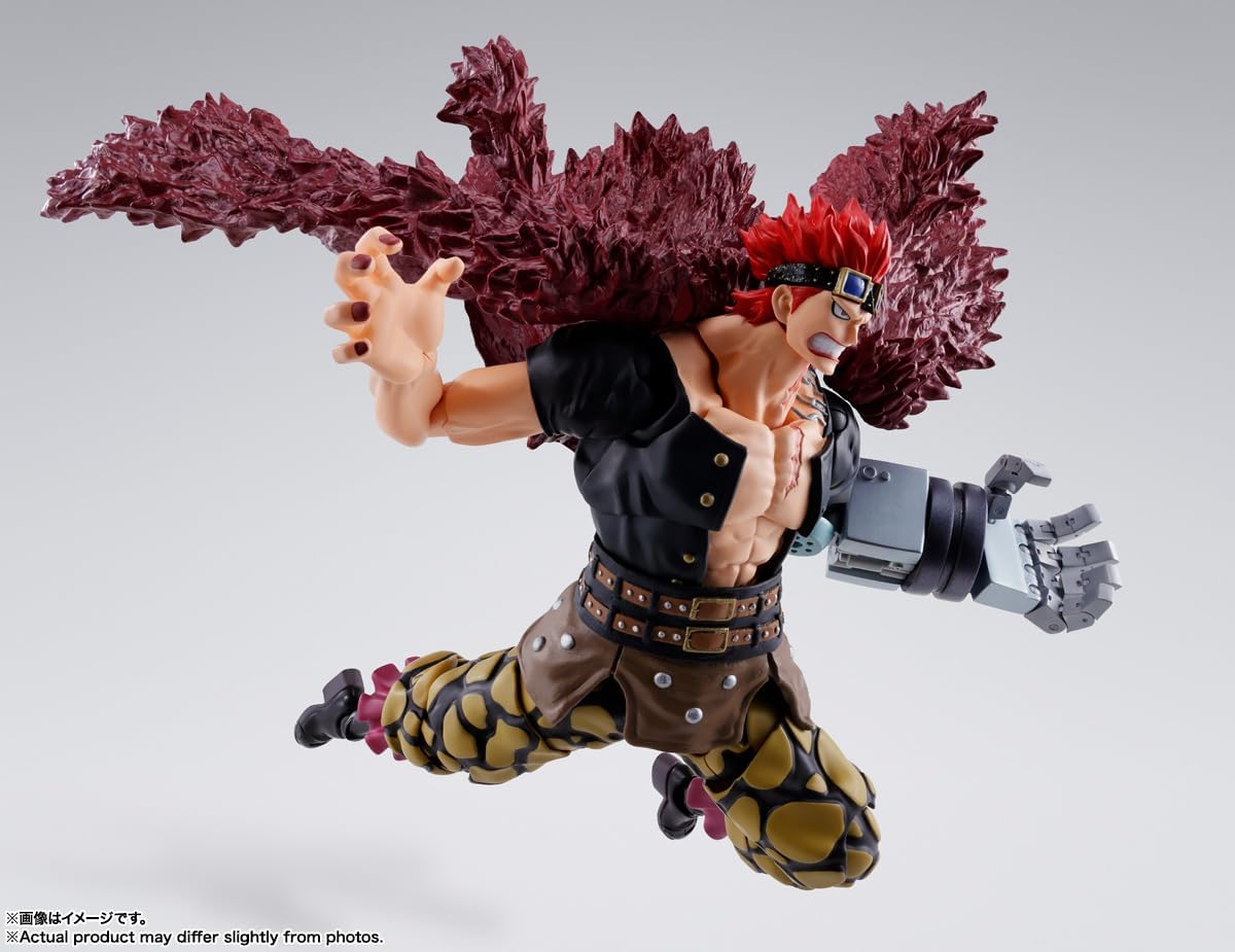 Bandai One Piece S.H.Figuarts Eustass Kid (The Raid on Onigashima) Action Figure