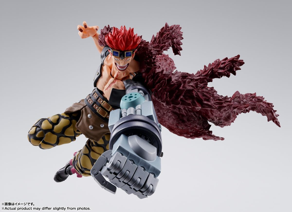 Bandai One Piece S.H.Figuarts Eustass Kid (The Raid on Onigashima) Action Figure