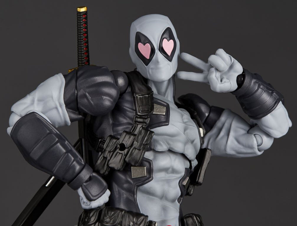 Marvel Amazing Yamaguchi Revoltech NR051 Deadpool (X-Force Color Ver. 2.5) Action Figure