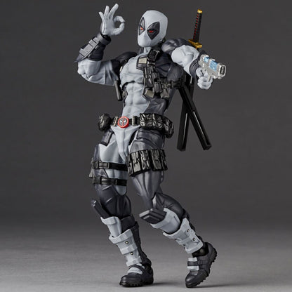 Marvel Amazing Yamaguchi Revoltech NR051 Deadpool (X-Force Color Ver. 2.5) Action Figure