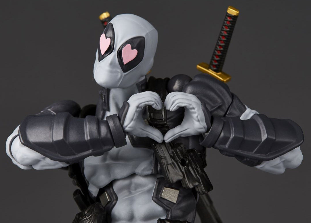 Marvel Amazing Yamaguchi Revoltech NR051 Deadpool (X-Force Color Ver. 2.5) Action Figure