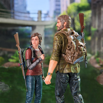 The Last of Us Shapes Collection Joel and Ellie 6-Inch Action Figure 2-Pack