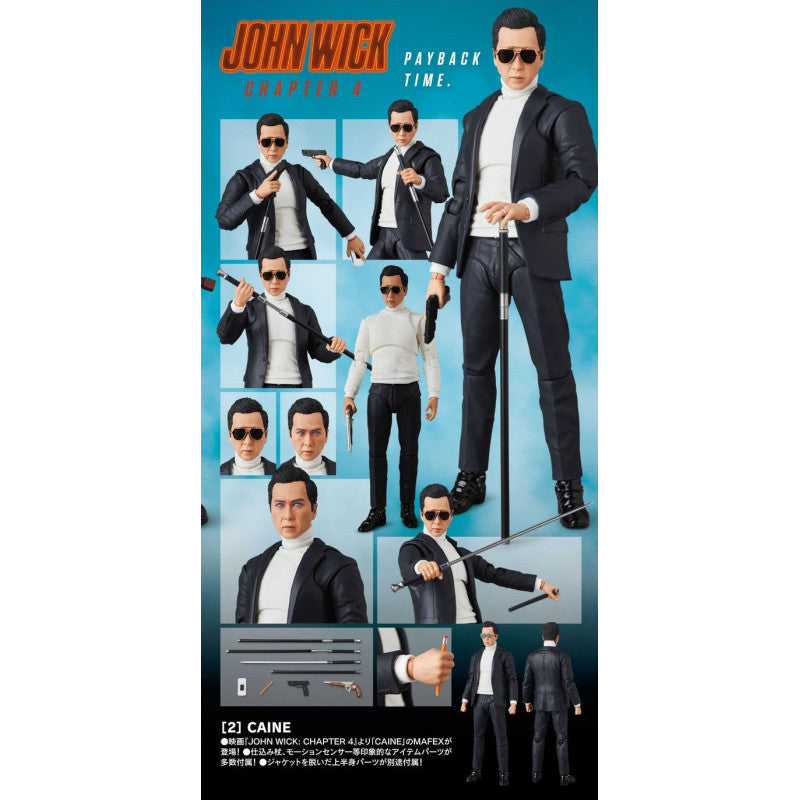 John Wick: Chapter 4 – Caine MAFEX No.221 Action Figure