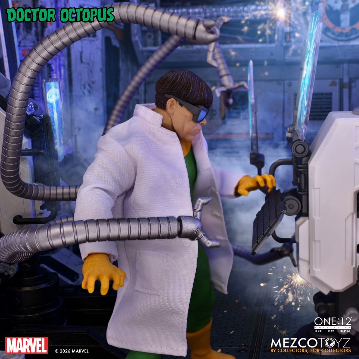 Mezco One:12 Collective Doctor Octopus 1/12 Scale Action Figure – photo 14 – SugoiCollectible New Zealand and Australia
