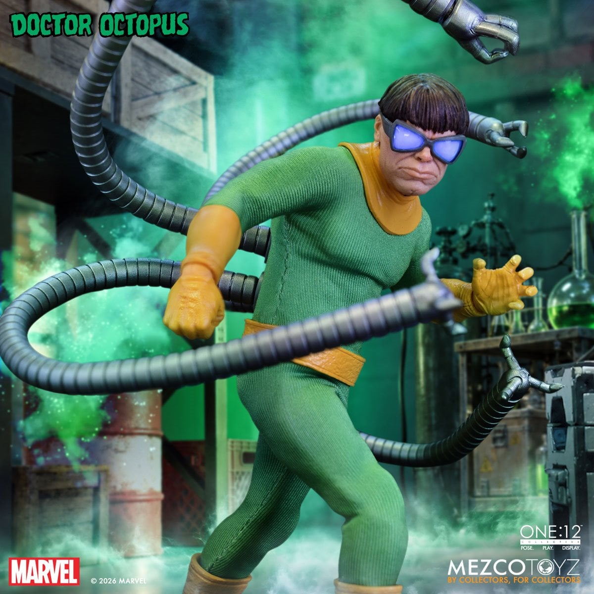 Mezco One:12 Collective Doctor Octopus 1/12 Scale Action Figure – photo 16 – SugoiCollectible New Zealand and Australia