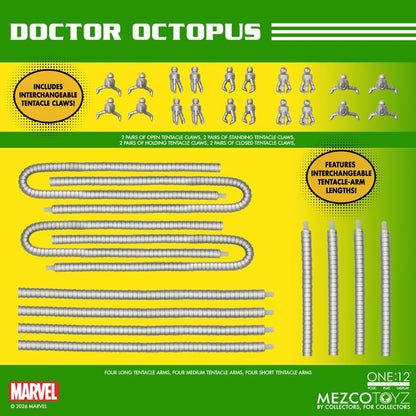 Mezco One:12 Collective Doctor Octopus 1/12 Scale Action Figure – photo 5 – SugoiCollectible New Zealand and Australia