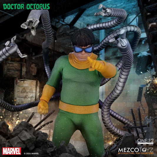 Mezco One:12 Collective Doctor Octopus 1/12 Scale Action Figure – photo 8 – SugoiCollectible New Zealand and Australia