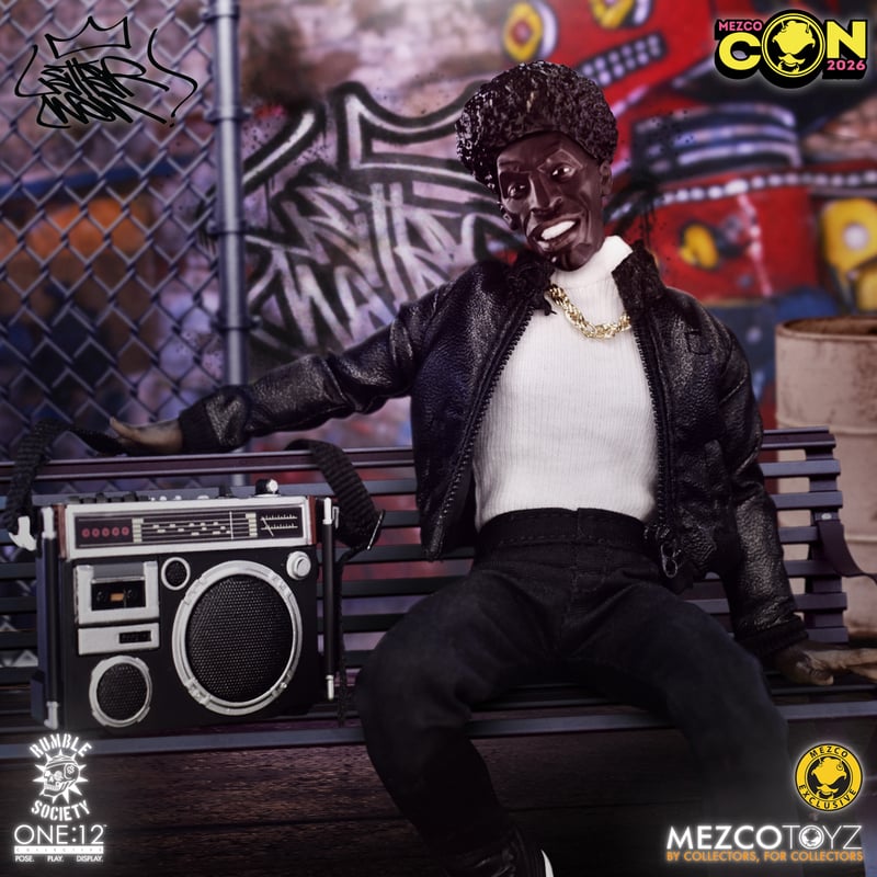 Mezco One:12 Collective Hoodz Letterman Throwback Edition action figure – view 8 – SugoiCollectible New Zealand
