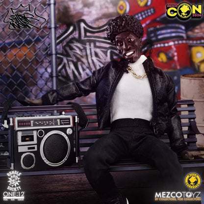 Mezco One:12 Collective Hoodz Letterman Throwback Edition action figure – view 8 – SugoiCollectible New Zealand