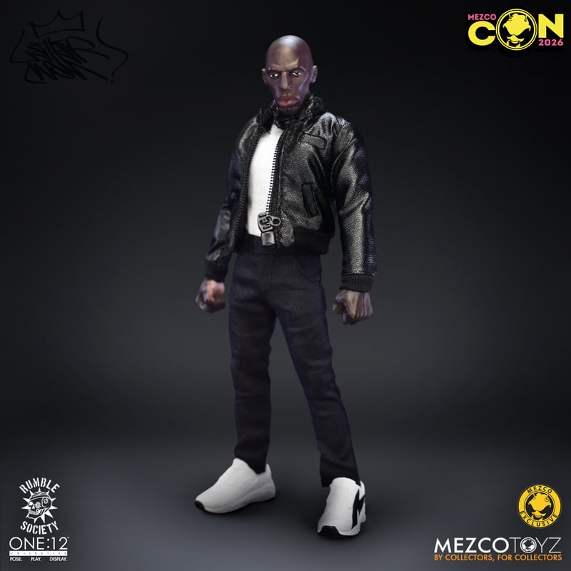 Mezco One:12 Collective Hoodz Letterman Throwback Edition action figure – view 9 – SugoiCollectible New Zealand