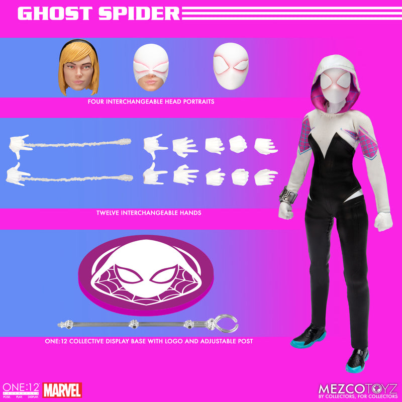 Mezco One:12 Collective Ghost-Spider Gwen