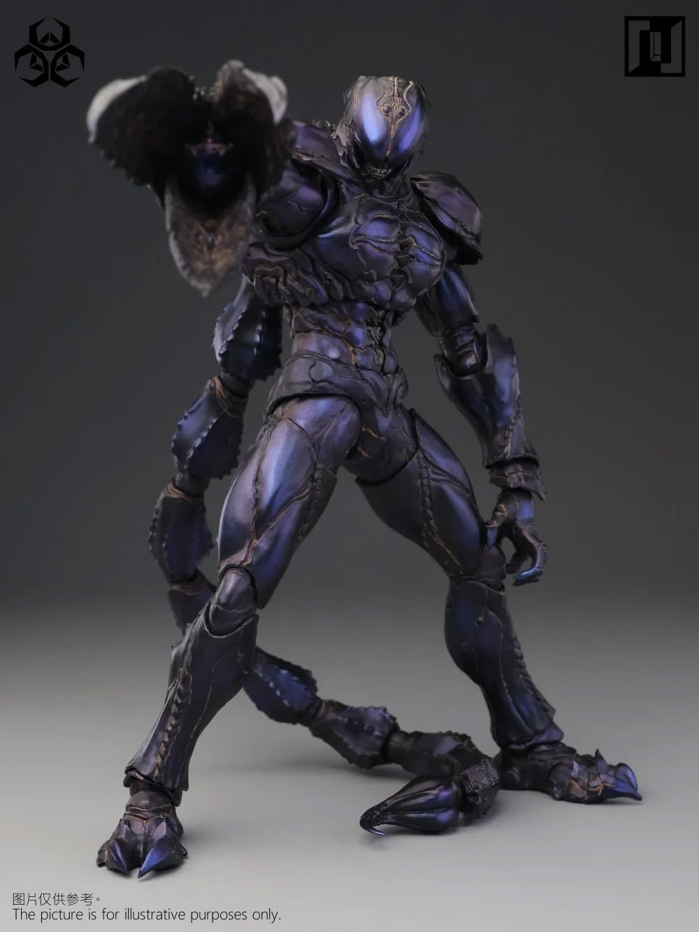 Mirrfig Plague MF004-B Ghost Purple 1/12 action figure product photo 10