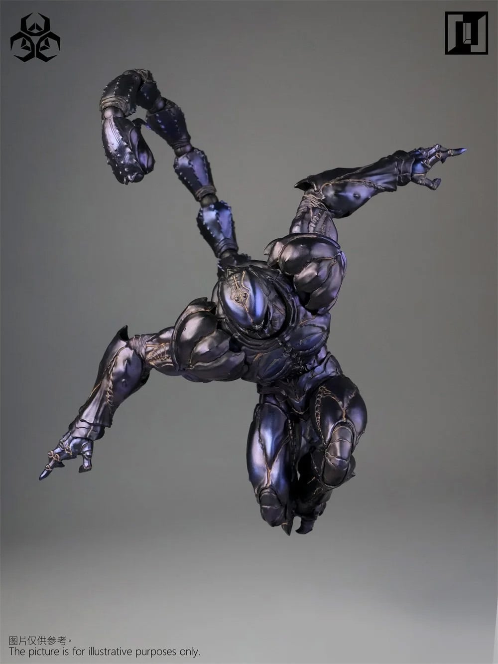 Mirrfig Plague MF004-B Ghost Purple 1/12 action figure product photo 13