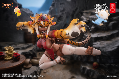 Snail Shell Original Character Tiger Girl Gal RPG-04 1/12 Action Figure (With Bonus)