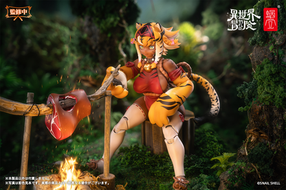 Snail Shell Original Character Tiger Girl Gal RPG-04 1/12 Action Figure (With Bonus)