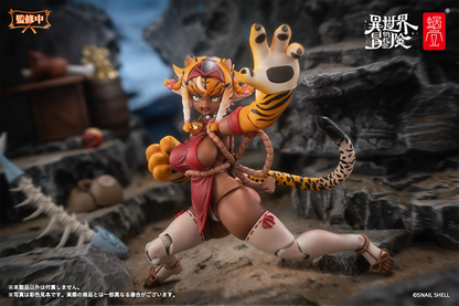 Snail Shell Original Character Tiger Girl Gal RPG-04 1/12 Action Figure (With Bonus)