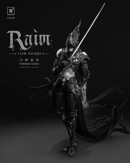 (Pre order) Beautiful Chemistry Yoshitaka Amano Mystic Raven Knight Raim 1/12 Action Figure