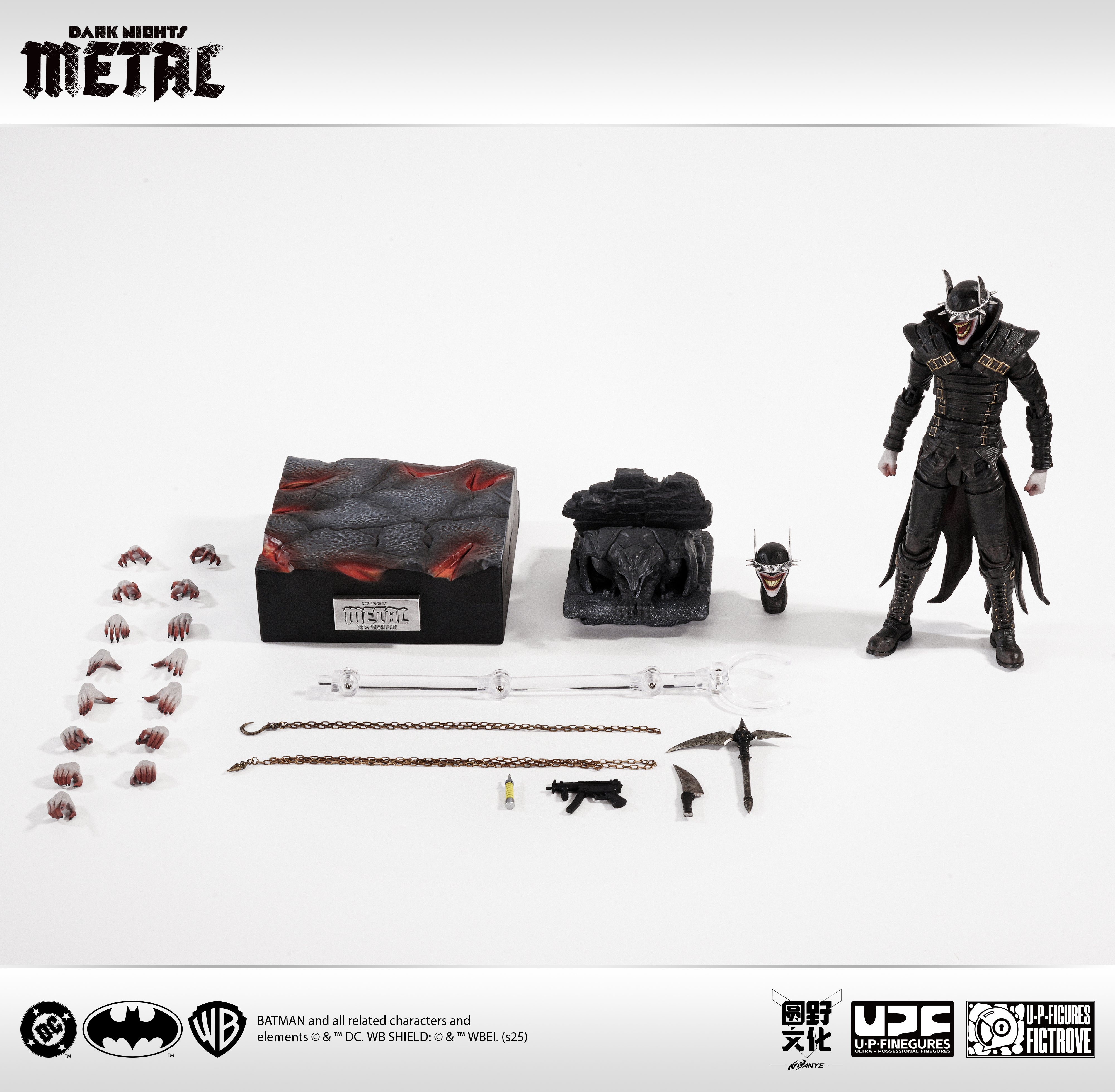 LPZZ Dark Nights Metal The Batman Who Laughs 1/12 Action Figure
