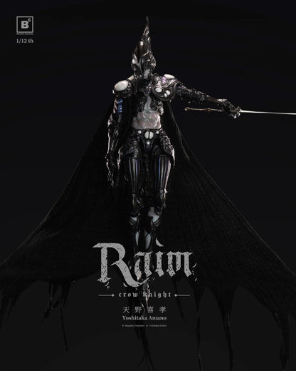 (Pre order) Beautiful Chemistry Yoshitaka Amano Mystic Raven Knight Raim 1/12 Action Figure