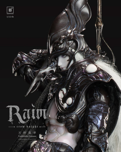 (Pre order) Beautiful Chemistry Yoshitaka Amano Mystic Raven Knight Raim 1/12 Action Figure