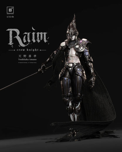(Pre order) Beautiful Chemistry Yoshitaka Amano Mystic Raven Knight Raim 1/12 Action Figure