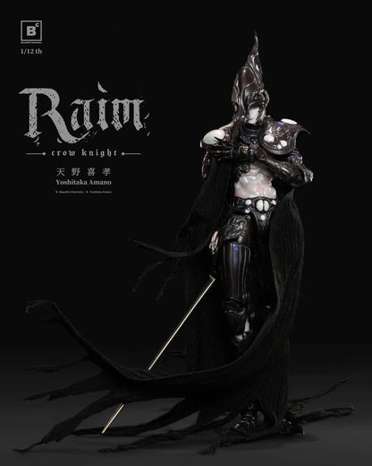 (Pre order) Beautiful Chemistry Yoshitaka Amano Mystic Raven Knight Raim 1/12 Action Figure